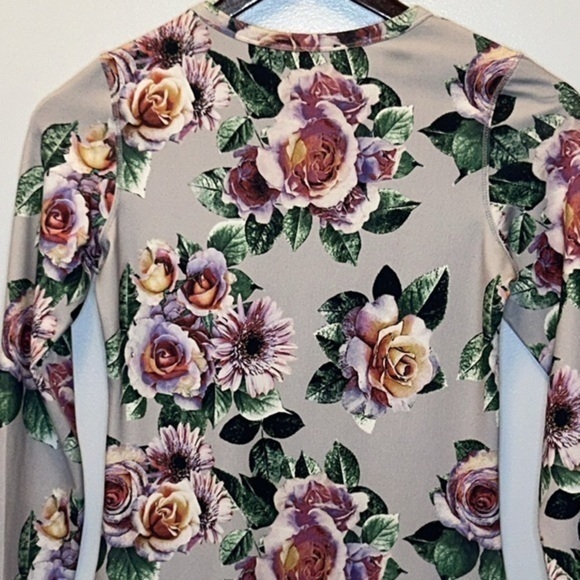 Zara Floral Midi Dress - Multicolor - Picture 11 of 12